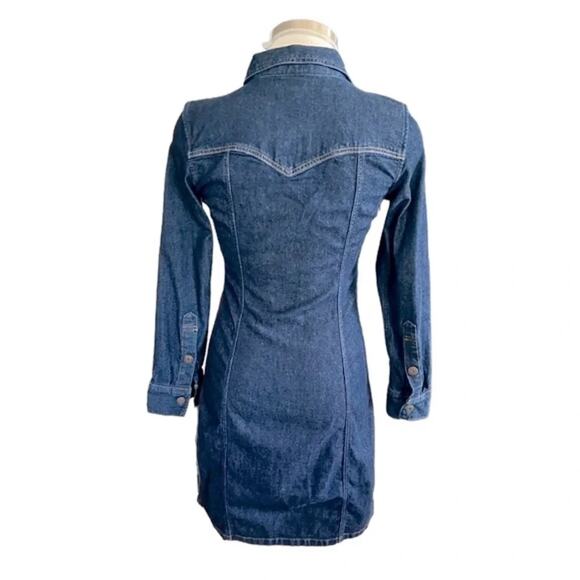LEVI’S GIA WESTERN DRESS SIZE XS - Picture 6 of 10